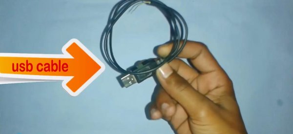 Что понадобиться для USB лампы