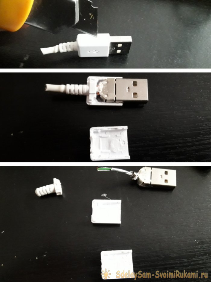 Ремонт кабеля USB Micro USB