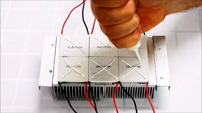 Кондиционер на элементах Пельтье своими руками