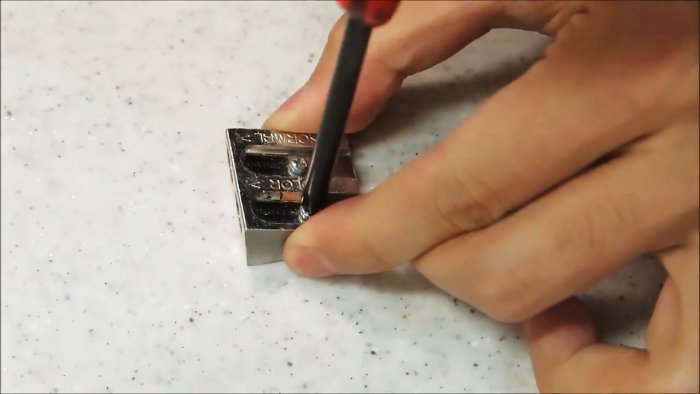 Заточка и закалка лезвия точилки для карандашей