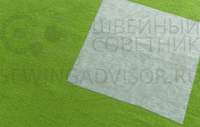 Проклейте основную ткань