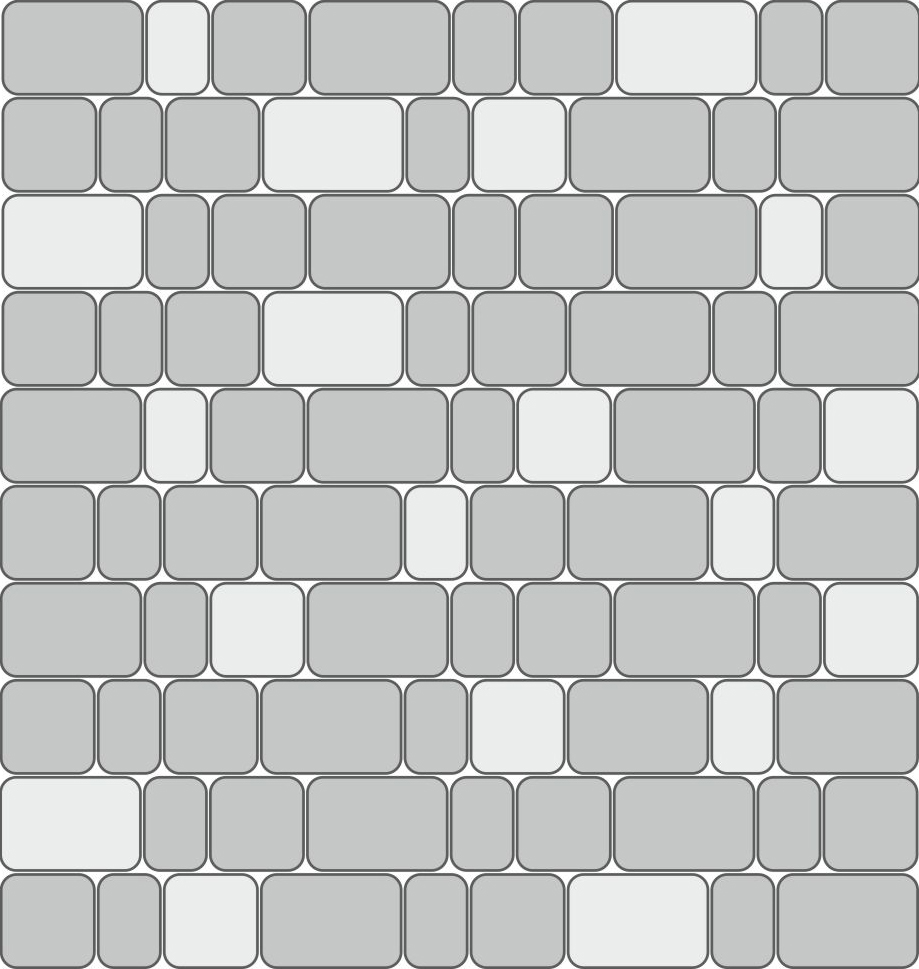 Стандартная двухцветная схема укладки