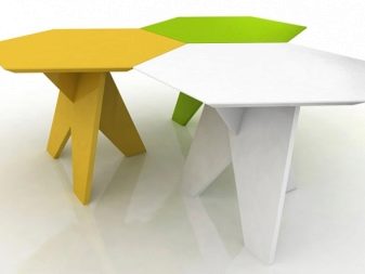 Пластиковые столы в современном интерьере