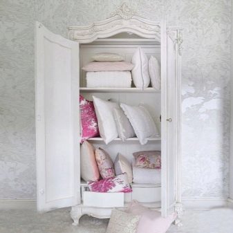 Шкафы в стиле «прованс» в интерьере