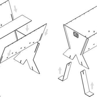 Как сделать разборный мангал: технология изготовления
