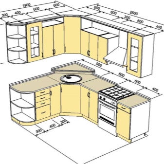 Варианты дизайна маленькой угловой кухни 