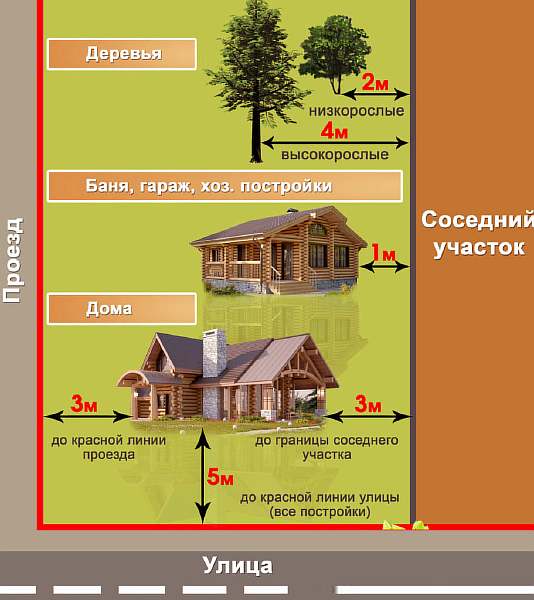 На дачном участке