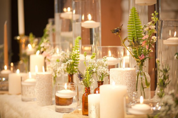 Свечи на свадьбе