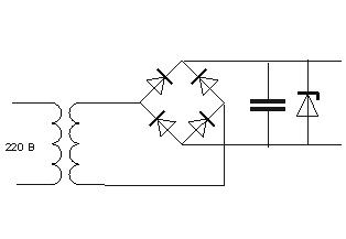 Схема питания домашних приборов