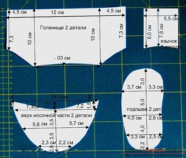 фото-инструкция для выкройки изделия. Фото №3