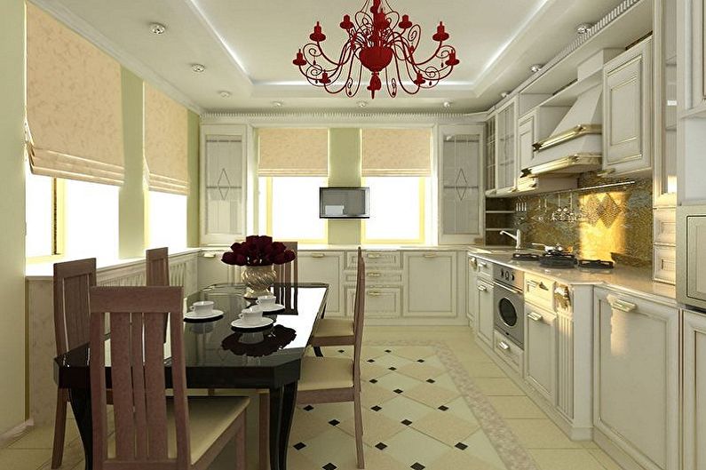 Дизайн интерьера кухни 3 на 4 метра - фото