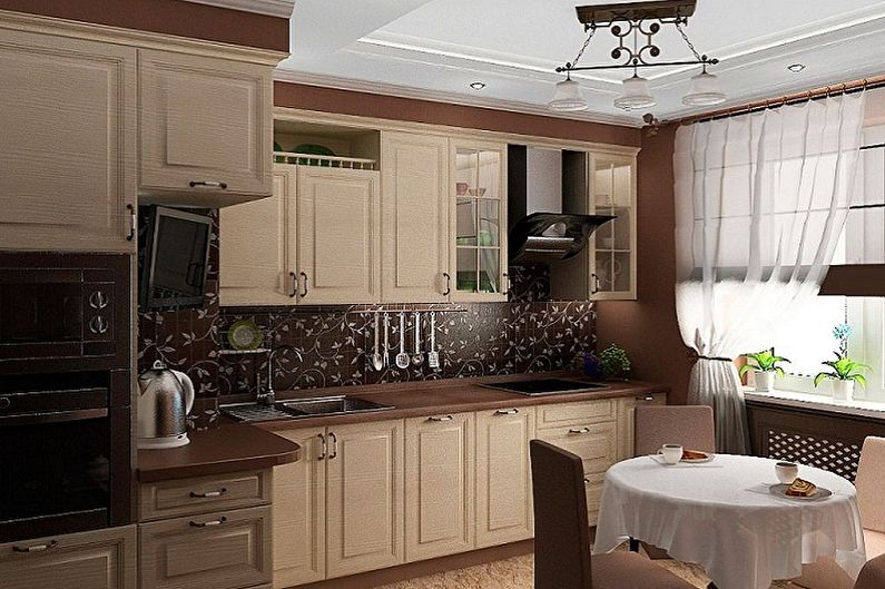 Кухня 3 метра прямая дизайн без холодильника
