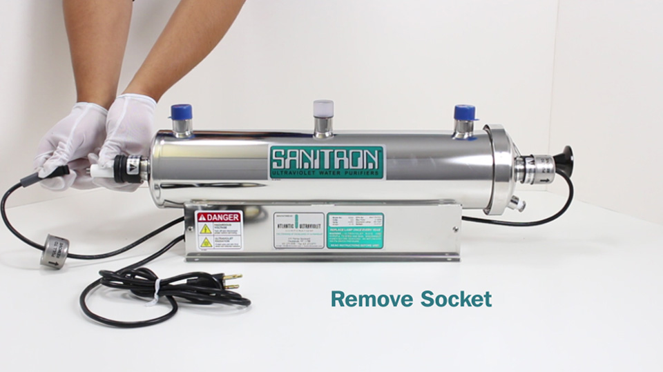 Sanitron Ultraviolet Water Purifier lamp change Step 4