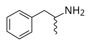 Amphetamine-2D-skeletal.svg