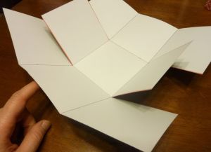 как сделать коробку из бумаги 12
