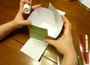 как сделать коробку из бумаги 15
