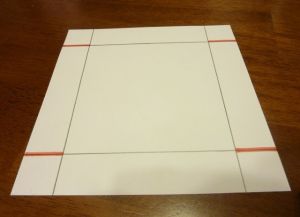 как сделать коробку из бумаги 2