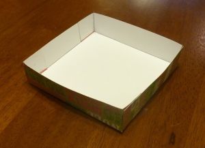 как сделать коробку из бумаги 7