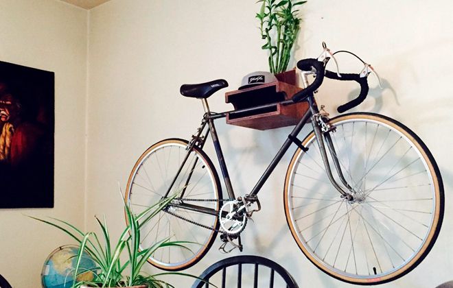 крепеж для велосипеда на стену