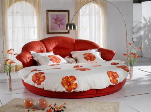 Постельное белье для круглой кровати
