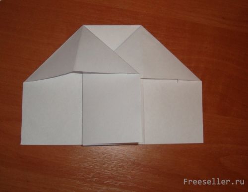 Делаем стул из бумаги в технике Оригами