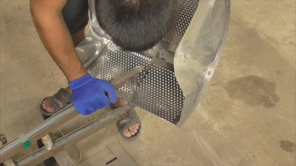 Изготовление мангала из барабана стиральной машинки