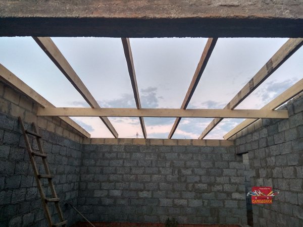 Изготовление крыши для мастерской, гаража и бани