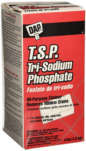 TSP to clean pet urine