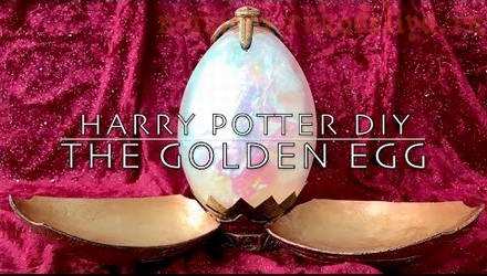 Видео мастер-класс: Золотое яйцо Гарри Поттера своими руками