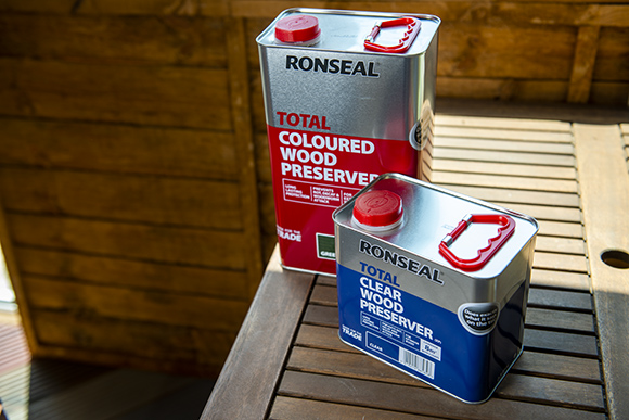 Ronseal Total exterior wood preserver