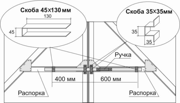 Засов для ворот